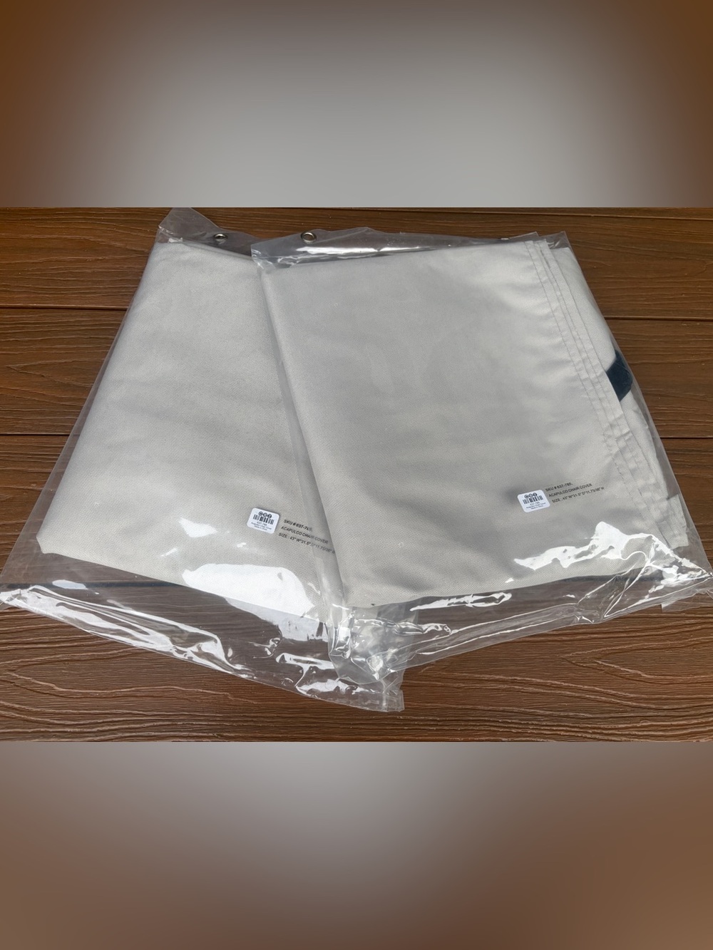 NWT CB2 Outdoor Acapulco Chair Covers (Set of 2)